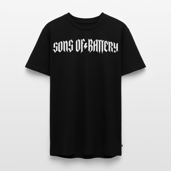SPOD Männer Premium T-Shirt | Spreadshirt 812 Schwarz / S Rough - Männer Premium T-Shirt E-Bike-Community