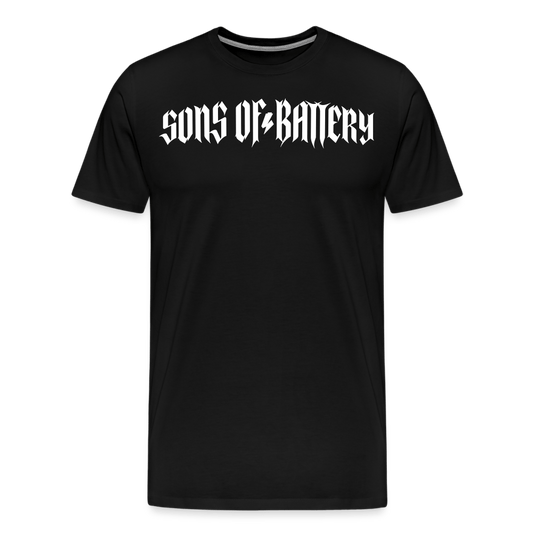 SPOD Männer Premium T-Shirt | Spreadshirt 812 Schwarz / S Rough - Männer Premium T-Shirt E-Bike-Community