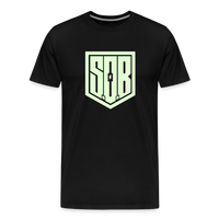 SPOD Männer Premium T-Shirt | Spreadshirt 812 Schwarz / S SOB - Glow in the Dark - Männer Premium T-Shirt E-Bike-Community