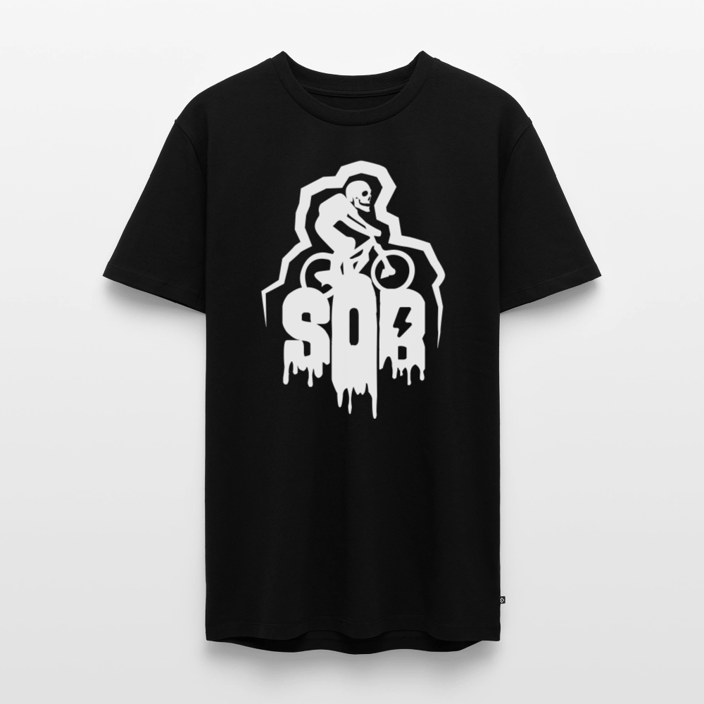 SPOD Männer Premium T-Shirt | Spreadshirt 812 Schwarz / S SoB Horror - SONS OF BATTERY - Männer Premium T-Shirt E-Bike-Community