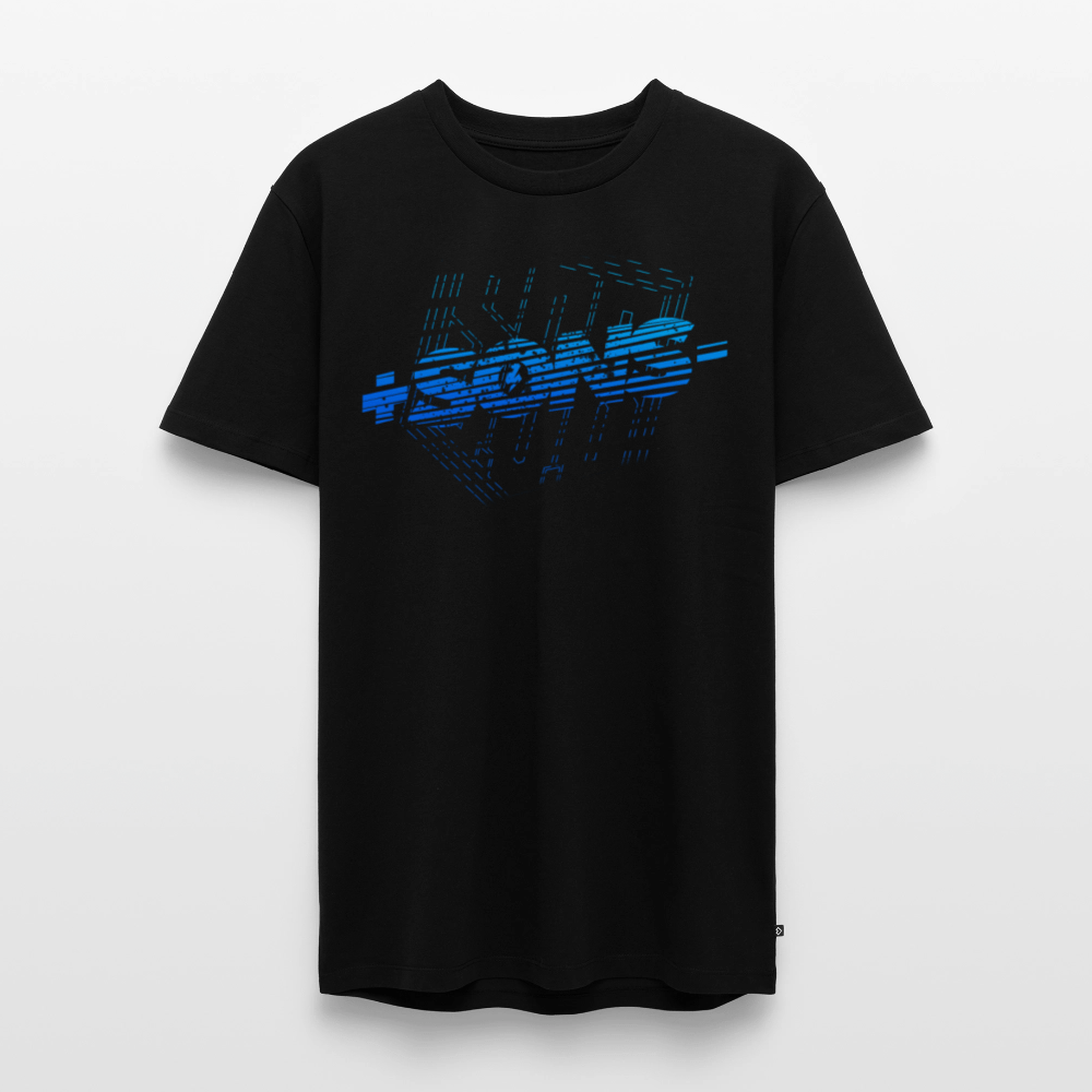 SPOD Männer Premium T-Shirt | Spreadshirt 812 Schwarz / S SONS BLUE - DTF - Männer Premium T-Shirt E-Bike-Community