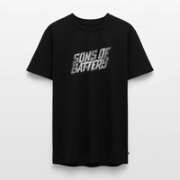 SPOD Männer Premium T-Shirt | Spreadshirt 812 Schwarz / S SONS OF BATTERY - Signature 3D - Männer Premium T-Shirt E-Bike-Community