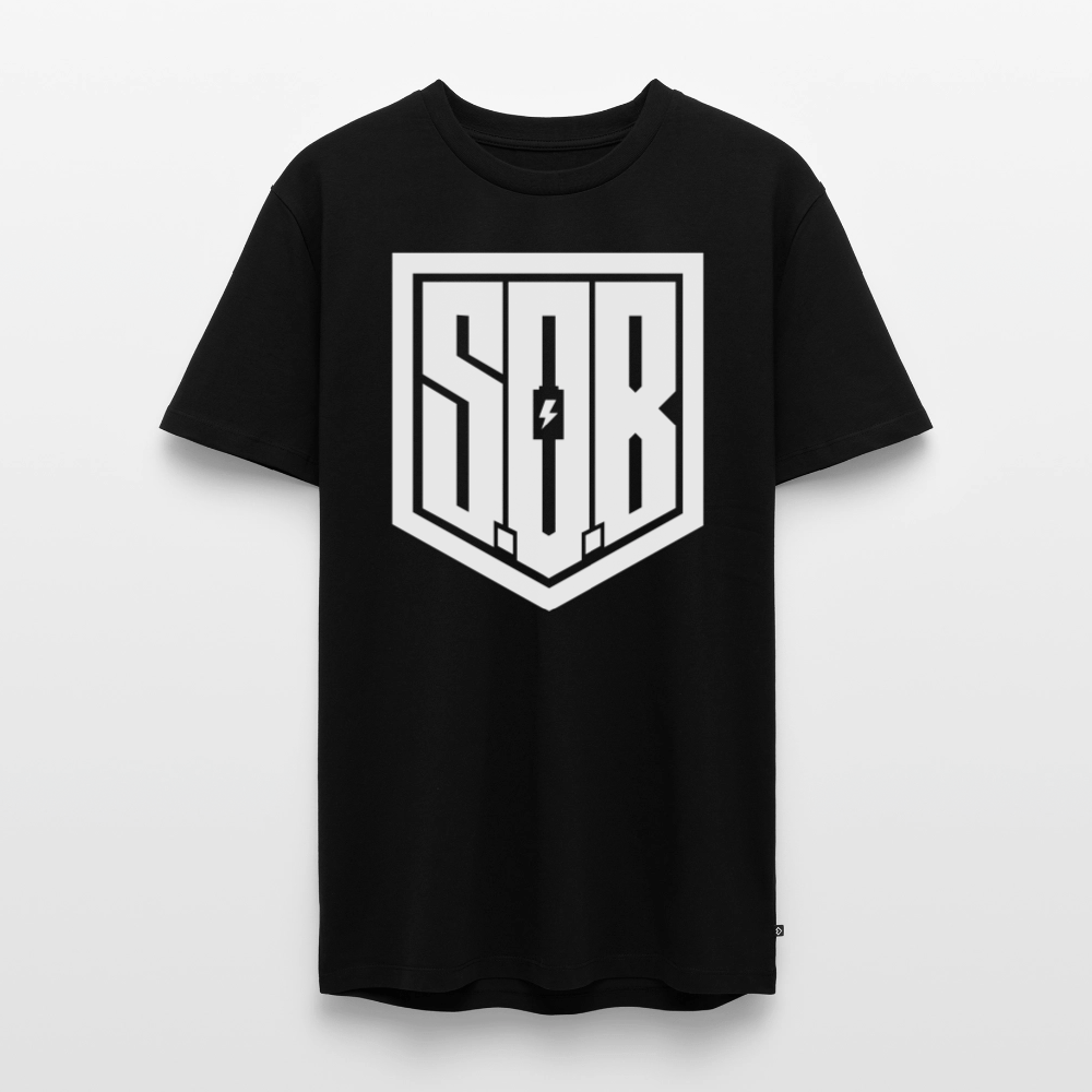 SPOD Männer Premium T-Shirt | Spreadshirt 812 Schwarz / S SONS OF BATTERY - SoB Supporter - Männer Premium T-Shirt E-Bike-Community