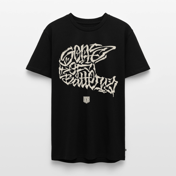 SPOD Männer Premium T-Shirt | Spreadshirt 812 Schwarz / S Sons Spezial Edition TPOM Helm, Front- Männer Premium T-Shirt E-Bike-Community