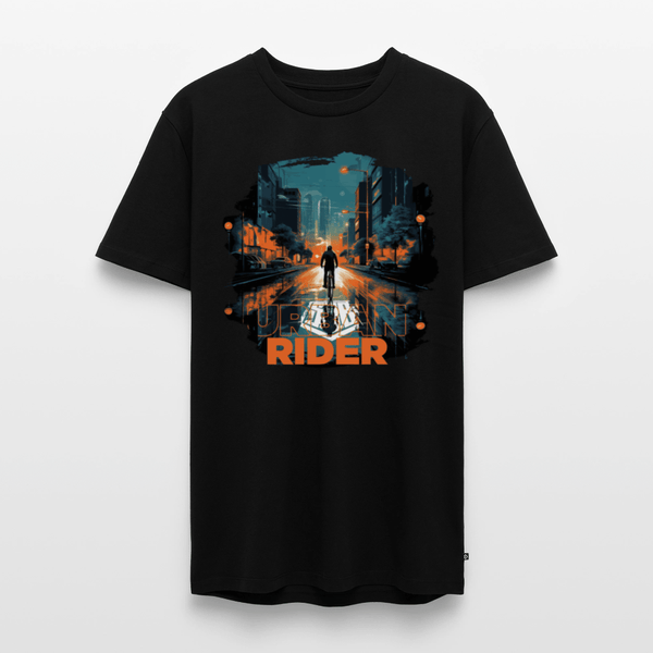 SPOD Männer Premium T-Shirt | Spreadshirt 812 Schwarz / S Urban Rider - Männer Premium T-Shirt E-Bike-Community
