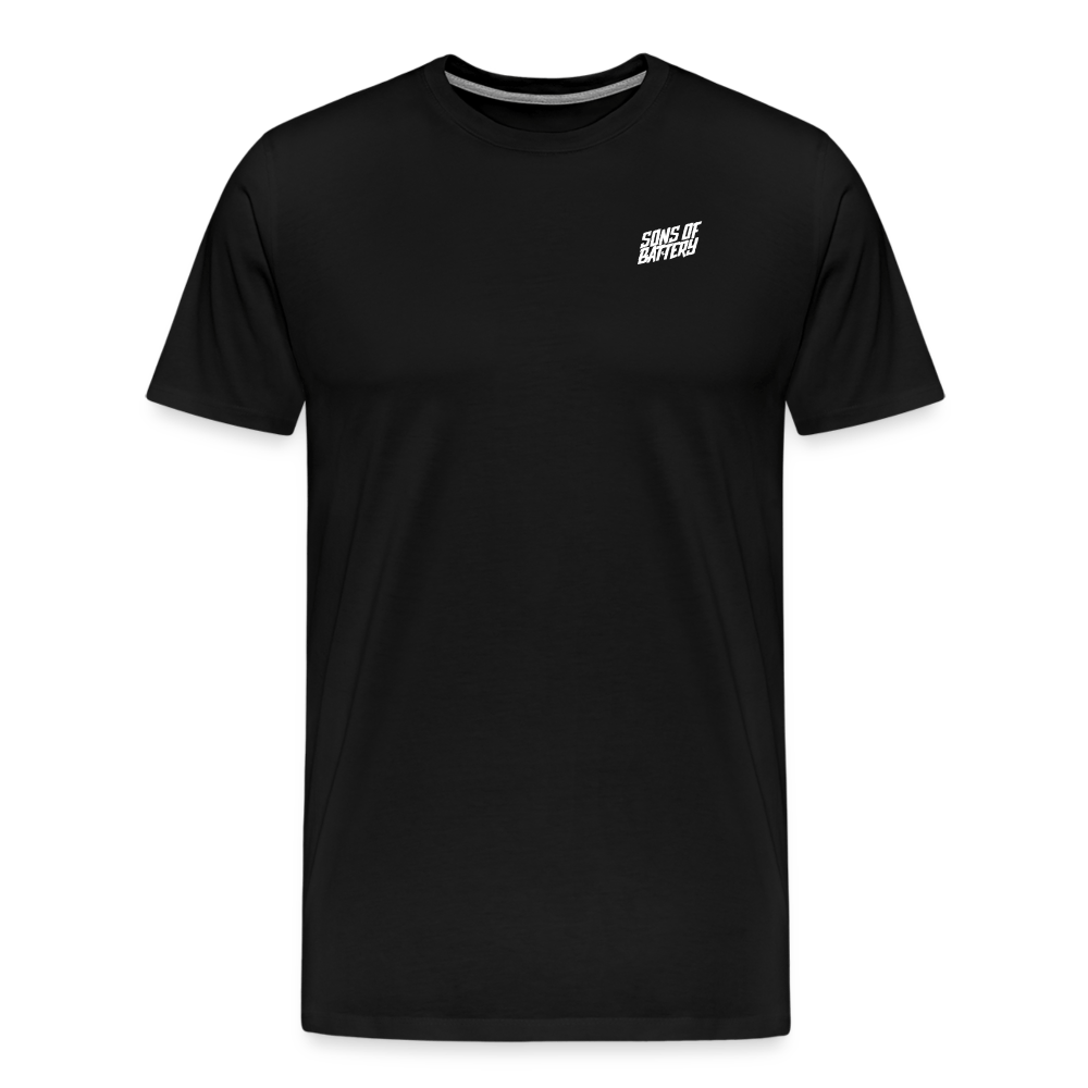 SPOD Männer Premium T-Shirt | Spreadshirt 812 SONS (2 Seiten) - Männer Premium T-Shirt E-Bike-Community