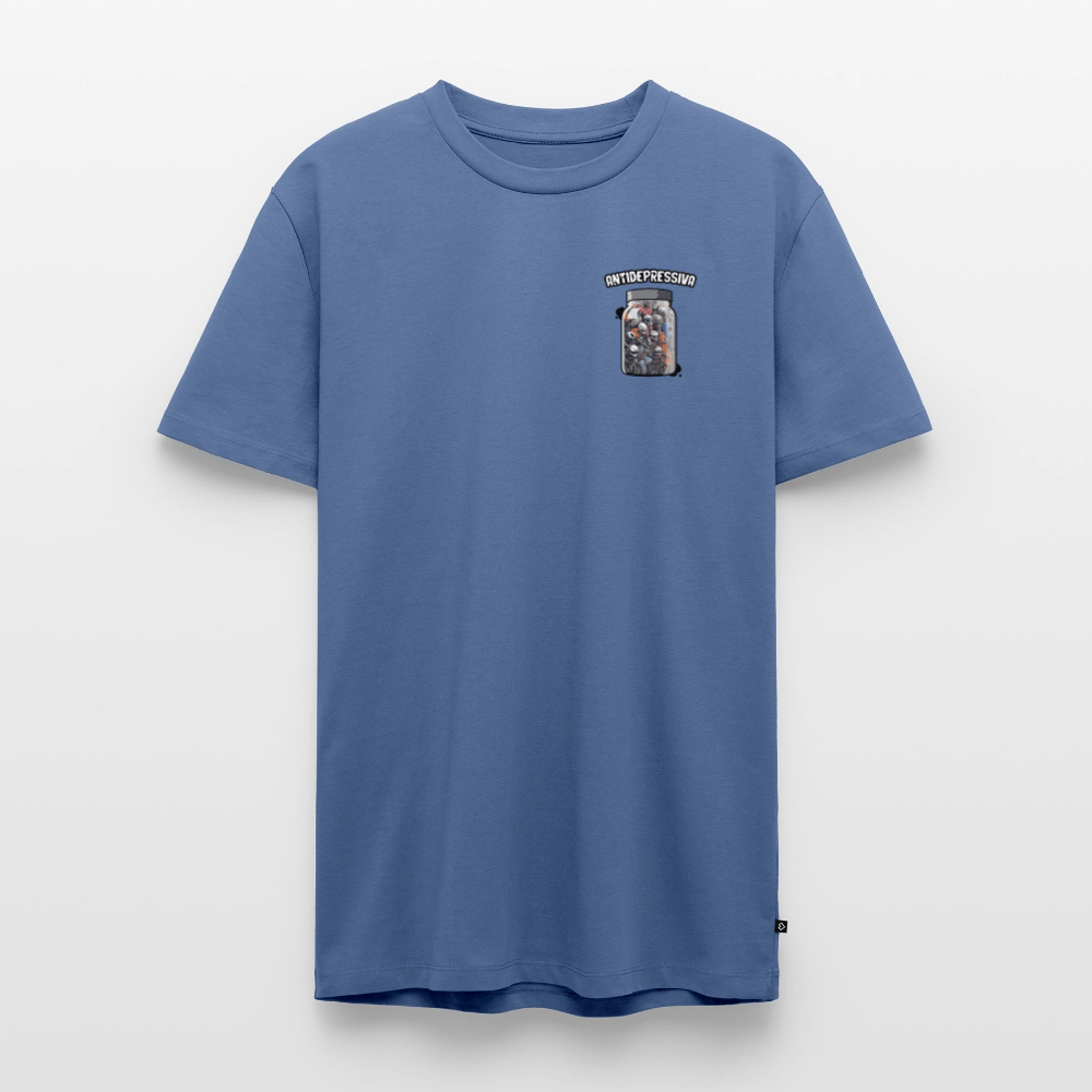 SPOD Männer Premium T-Shirt | Spreadshirt 812 Taubenblau / S Antidepressiva - Männer Premium T-Shirt E-Bike-Community