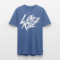 SPOD Männer Premium T-Shirt | Spreadshirt 812 Taubenblau / S Love 2 Ride - Männer Premium T-Shirt E-Bike-Community