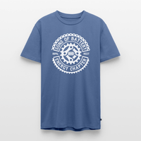SPOD Männer Premium T-Shirt | Spreadshirt 812 Taubenblau / S SONS OF BATTERY E-MC - Rocker Logo - Premium Shirt E-Bike-Community
