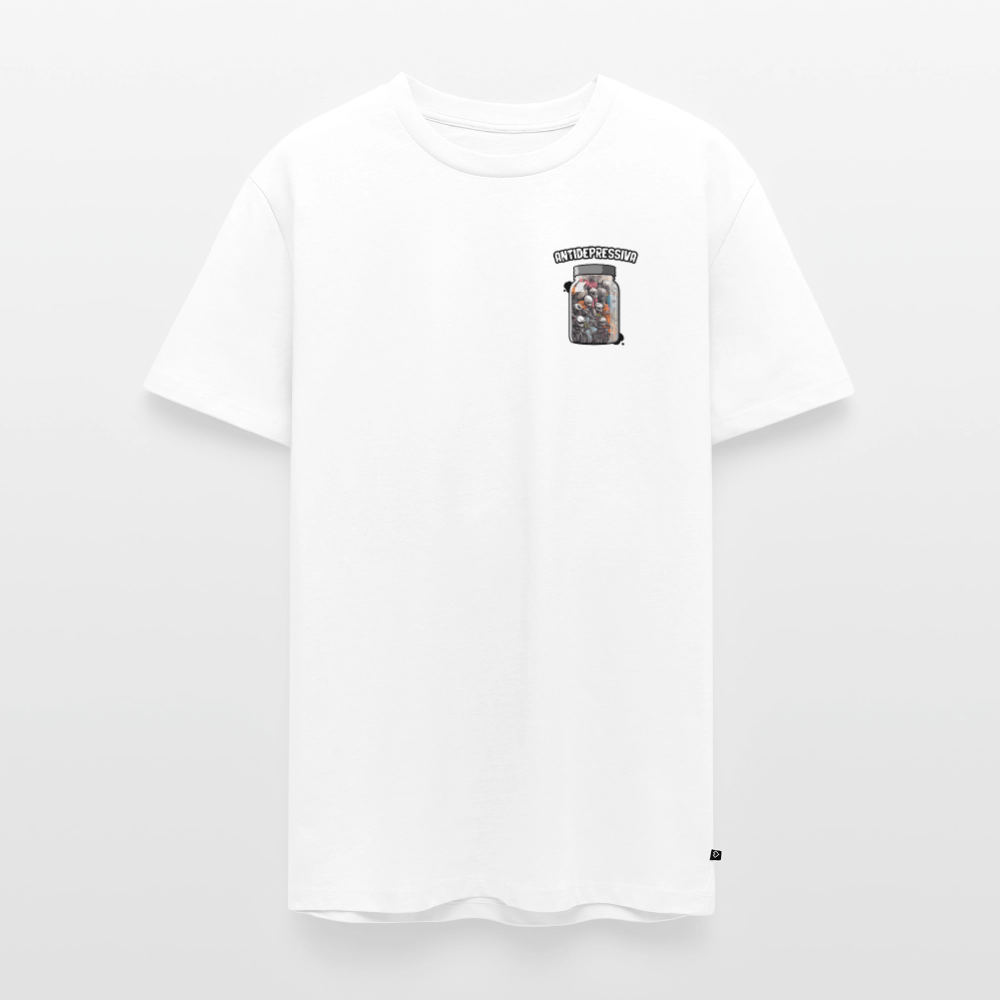 SPOD Männer Premium T-Shirt | Spreadshirt 812 Weiß / S Antidepressiva - Männer Premium T-Shirt E-Bike-Community