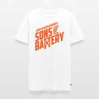 SPOD Männer Premium T-Shirt | Spreadshirt 812 Weiß / S Bike Beer & Buddies - Neonorange - Männer Premium T-Shirt E-Bike-Community