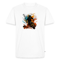 SPOD Männer Premium T-Shirt | Spreadshirt 812 Weiß / S Color Biker - Männer Premium T-Shirt E-Bike-Community