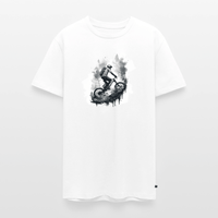 SPOD Männer Premium T-Shirt | Spreadshirt 812 Weiß / S Enduro Biker - Männer Premium T-Shirt E-Bike-Community