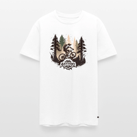 SPOD Männer Premium T-Shirt | Spreadshirt 812 Weiß / S Freedom Mountainbike White - Männer Premium T-Shirt E-Bike-Community