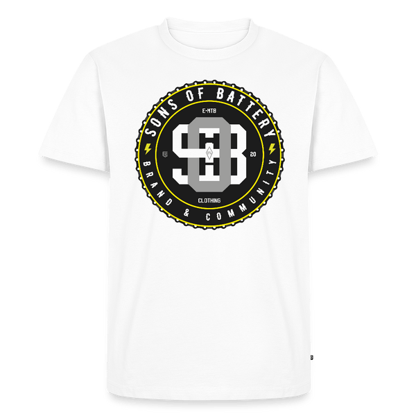 SPOD Männer Premium T-Shirt | Spreadshirt 812 Weiß / S SoB Clothing Comp Männer Premium T-Shirt E-Bike-Community