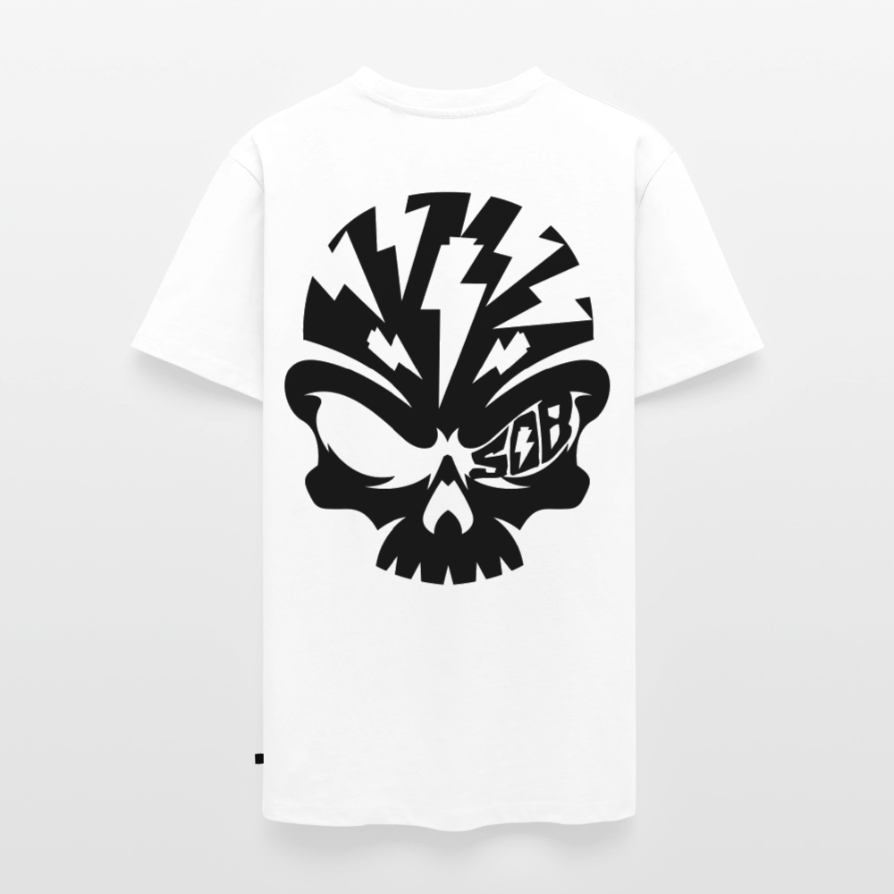 SPOD Männer Premium T-Shirt | Spreadshirt 812 Weiß / S SOB Skullhead -Männer Premium T-Shirt E-Bike-Community