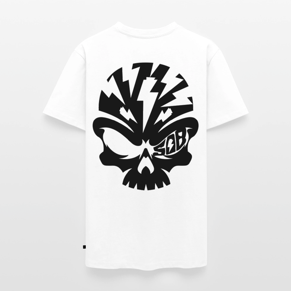 SPOD Männer Premium T-Shirt | Spreadshirt 812 Weiß / S SOB Skullhead -Männer Premium T-Shirt E-Bike-Community