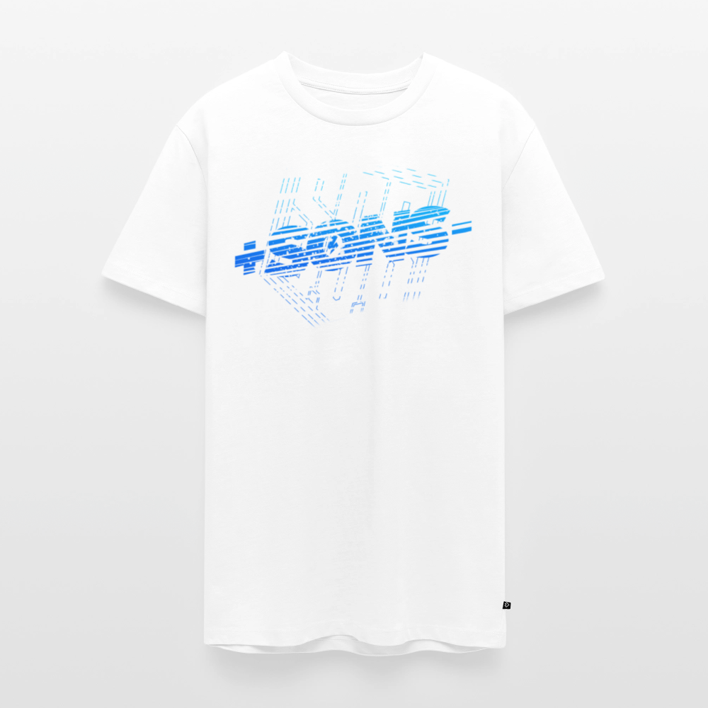 SPOD Männer Premium T-Shirt | Spreadshirt 812 Weiß / S SONS BLUE - DTF - Männer Premium T-Shirt E-Bike-Community