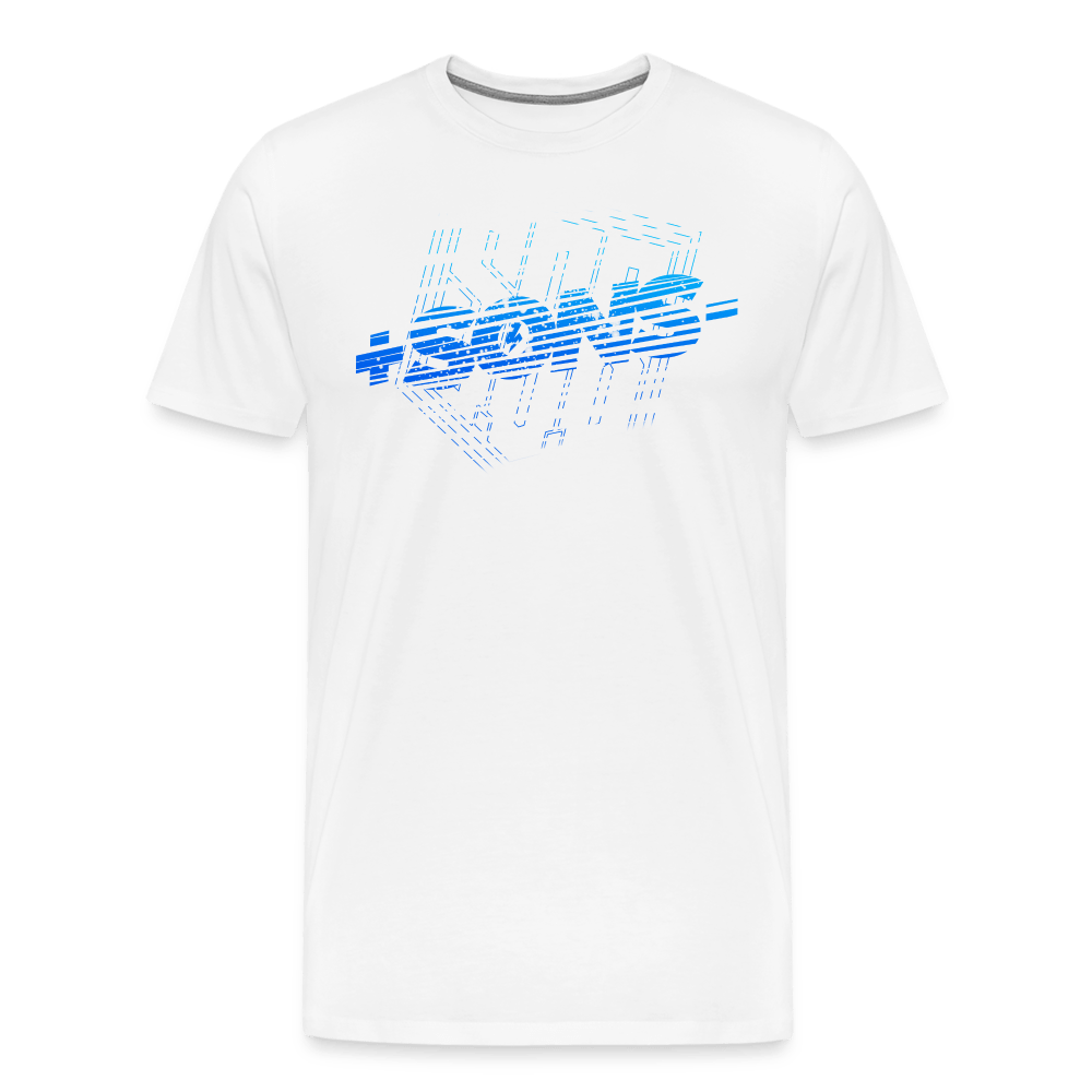 SPOD Männer Premium T-Shirt | Spreadshirt 812 weiß / S SONS BLUE - DTF - Männer Premium T-Shirt E-Bike-Community