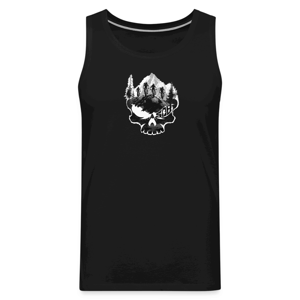 SPOD Männer Premium Tank Top S Skullgang Rider - Tank Top E-Bike-Community
