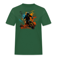 SPOD Männer Workwear T-Shirt Flaschengrün / S Color Biker - Männer Workwear T-Shirt E-Bike-Community