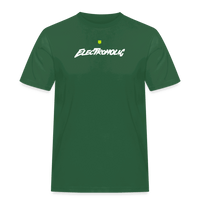 SPOD Männer Workwear T-Shirt Flaschengrün / S Electroholic Shirt - Männer Russel T-Shirt E-Bike-Community