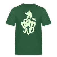 SPOD Männer Workwear T-Shirt Flaschengrün / S Glow in the Dark - Halloween: Resurrection Russel Athletic E-Bike-Community
