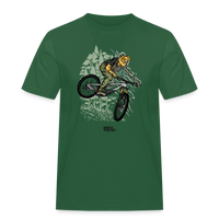 SPOD Männer Workwear T-Shirt Flaschengrün / S Shred or Alive 2022 - Männer Russell Athletic T-Shirt E-Bike-Community
