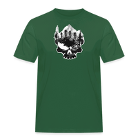 SPOD Männer Workwear T-Shirt Flaschengrün / S Skullgang Rider - White E-Bike-Community