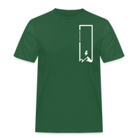 SPOD Männer Workwear T-Shirt Flaschengrün / S SoB on the Rocks - Weiß E-Bike-Community