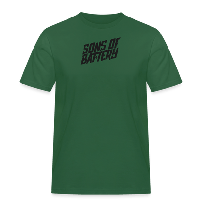 SPOD Männer Workwear T-Shirt Flaschengrün / S Sons of Battery - Signature - Std Shirt E-Bike-Community