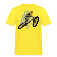SPOD Männer Workwear T-Shirt Gelb / S Shred or Alive - Jumper - Männer Workwear T-Shirt E-Bike-Community