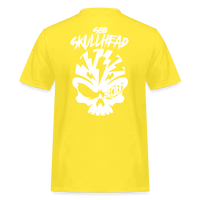 SPOD Männer Workwear T-Shirt Gelb / S Skullhead - Titel - Männer Russell Shirt E-Bike-Community