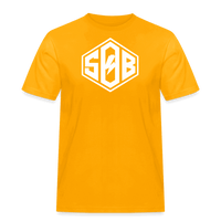SPOD Männer Workwear T-Shirt Gold / S SoB Diamond - Männer Russel Athletic Shirt E-Bike-Community