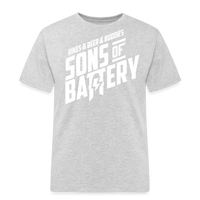 SPOD Männer Workwear T-Shirt Grau meliert / S 3B - Russel Athletic Shirt E-Bike-Community