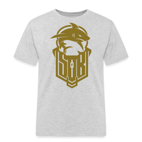 SPOD Männer Workwear T-Shirt Grau meliert / S Hai Bike GOLD - SOB - Männer Workwear T-Shirt E-Bike-Community
