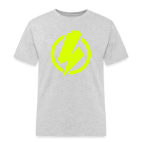 SPOD Männer Workwear T-Shirt Grau meliert / S Lightning - Männer Russell Athletic E-Bike-Community