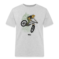 SPOD Männer Workwear T-Shirt Grau meliert / S Shred or Alive 2022 - Männer Russell Athletic T-Shirt E-Bike-Community