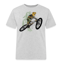 SPOD Männer Workwear T-Shirt Grau meliert / S Shred or Alive - Jumper - Männer Workwear T-Shirt E-Bike-Community