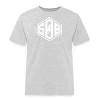 SPOD Männer Workwear T-Shirt Grau meliert / S SoB Diamond - Männer Russel Athletic Shirt E-Bike-Community