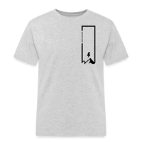 SPOD Männer Workwear T-Shirt Grau meliert / S SoB on the Rocks E-Bike-Community