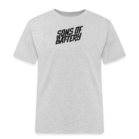 SPOD Männer Workwear T-Shirt Grau meliert / S Sons of Battery - Signature - Std Shirt E-Bike-Community