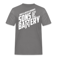 SPOD Männer Workwear T-Shirt Grau / S 3B - Russel Athletic Shirt E-Bike-Community