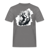 SPOD Männer Workwear T-Shirt Grau / S Enduro Biker - Männer Workwear T-Shirt E-Bike-Community