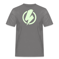 SPOD Männer Workwear T-Shirt Grau / S Lightning - Glow in the Dark - Männer Russell Athletic E-Bike-Community