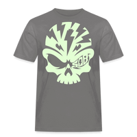 SPOD Männer Workwear T-Shirt Grau / S Skullhead - Männer Russell T-Shirt E-Bike-Community