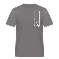 SPOD Männer Workwear T-Shirt Grau / S SoB on the Rocks - Weiß E-Bike-Community