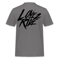 SPOD Männer Workwear T-Shirt LOVE 2 RIDE - FRONT / BACK HEAVY MÄNNER RUSSELL ATHLETICS T-SHIRT E-Bike-Community