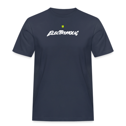 SPOD Männer Workwear T-Shirt Navy / S Electroholic Shirt - Männer Russell T-Shirt E-Bike-Community