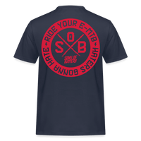 SPOD Männer Workwear T-Shirt Navy / S Haters gonna Hate - REDLINE - Russel Athletics Shirt E-Bike-Community